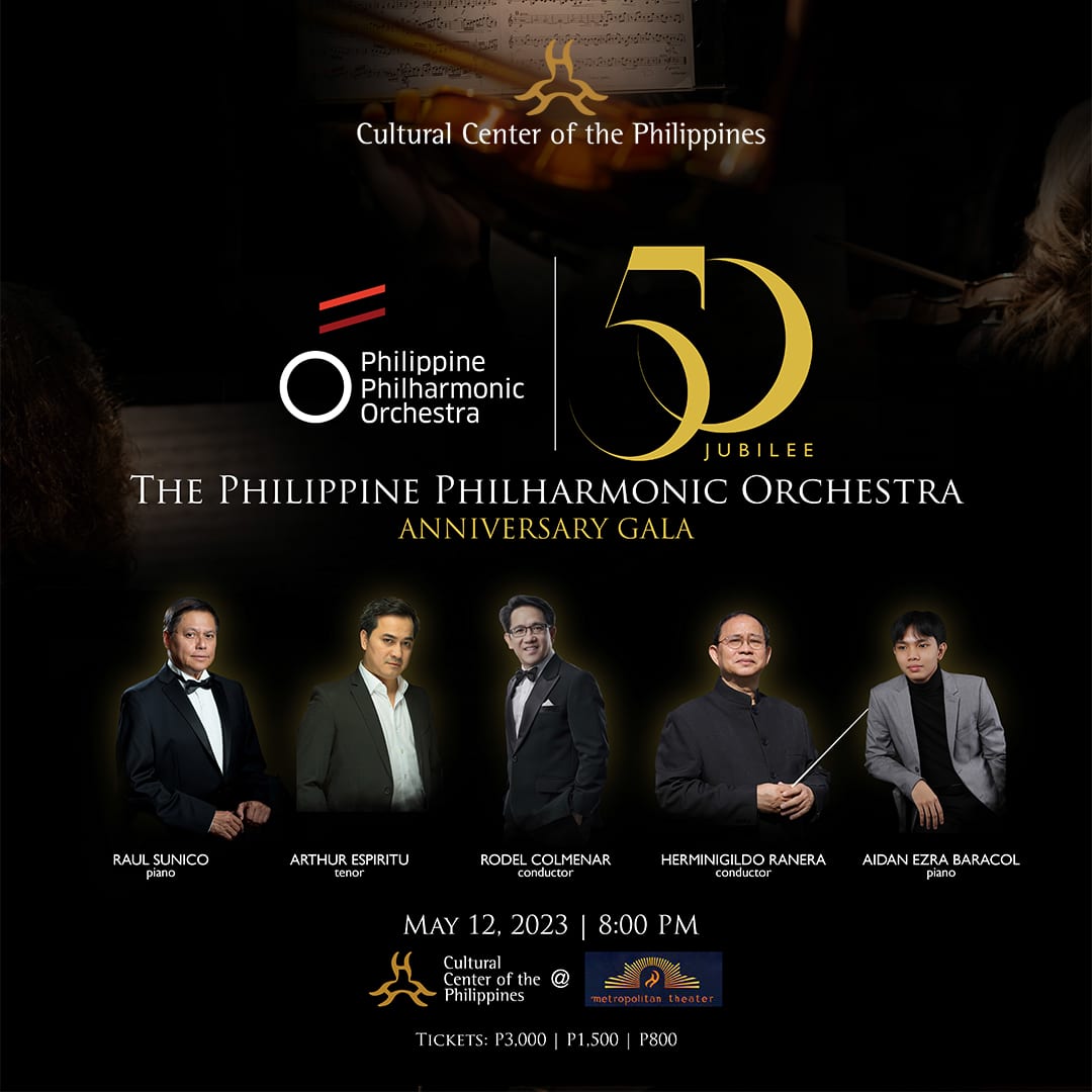 PHILIPPINE PHILHARMONIC ORCHESTRA 50th ANNIVERSARY GALA