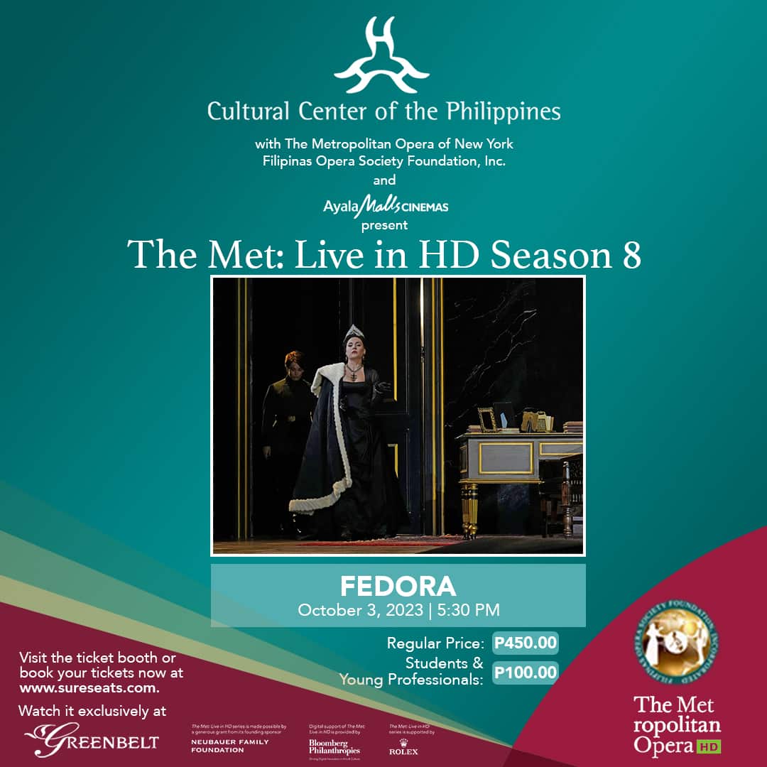 The Met: Live in HD Season 8 – Umberto Giordano’s Fedora