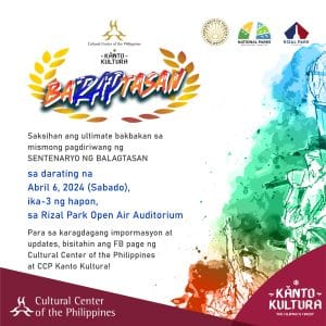 CCP KANTO KULTURA: BaRaptasan 2024 Grand Finals