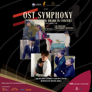 OST SYMPHONY: K-DRAMA IN CONCERT Featuring the Philippine Philharmonic Orchestra