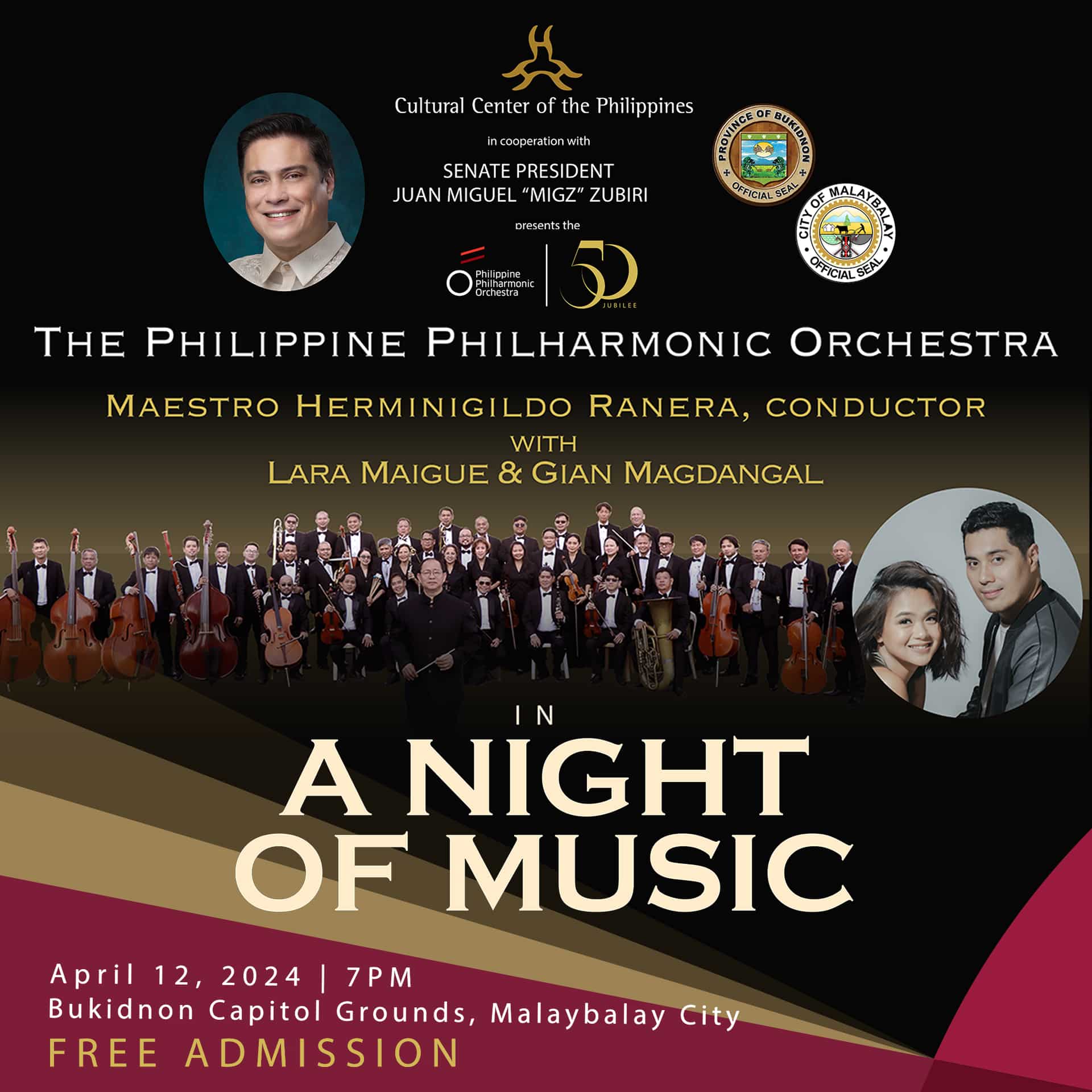 A NIGHT OF MUSIC (PPO OUTREACH CONCERT IN BUKIDNON)