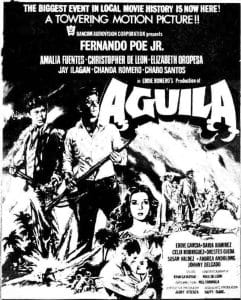 CCP CINE ICONS HONORS 100TH BIRTH ANNIVERSARY OF NATIONAL ARTIST EDDIE ROMERO WITH ‘AGUILA’