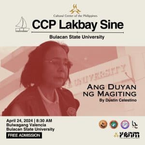 CCP Lakbay Sine @ BulSu - Duyan ng Magiting official poster