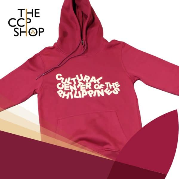 CCP Institutional Hoodie with Playful Font Maroon