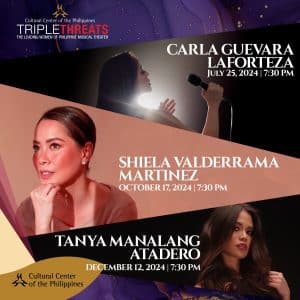 TRIPLE THREATS The Leading Women of Philippine Musical Theater