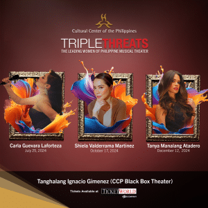 TRIPLE THREATS The Leading Women of Philippine Musical Theater