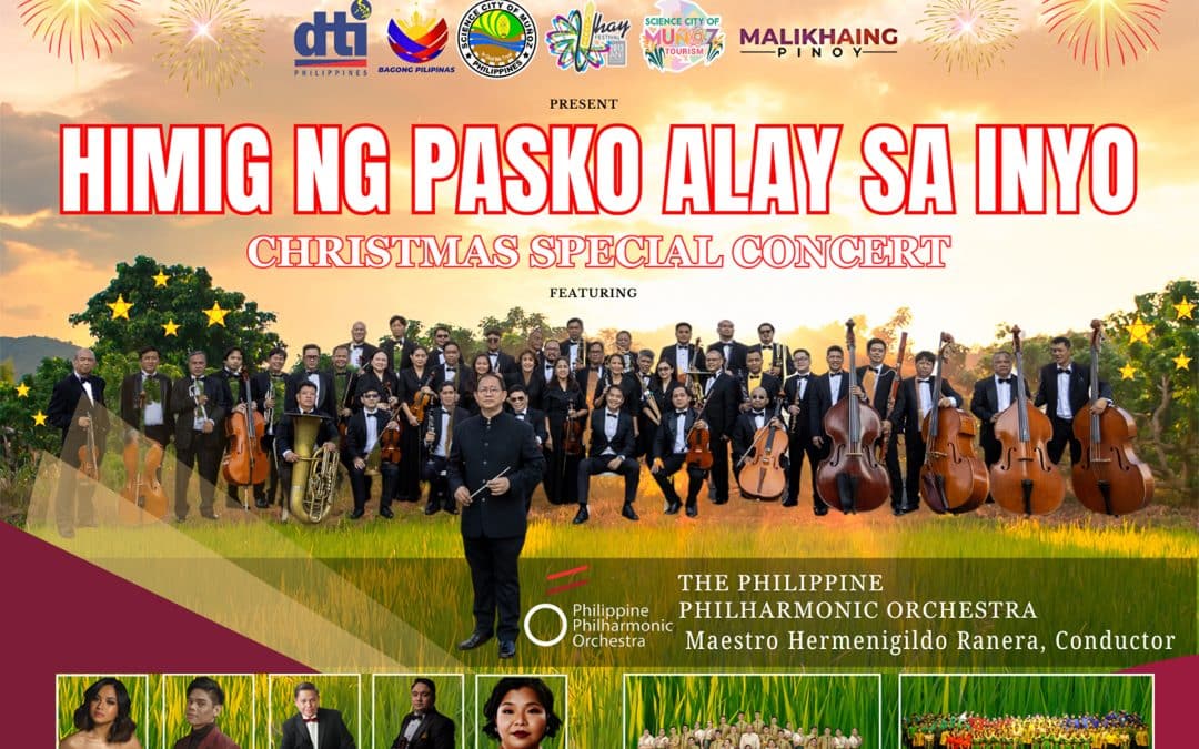 PPO GIFTS NUEVA ECIJA’S SCIENCE CITY A SPECIAL CHRISTMAS CONCERT THIS DECEMBER 9