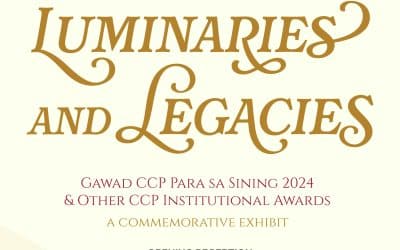 CCP PRESENTS ‘LUMINARIES AND LEGACIES’ EXHIBIT