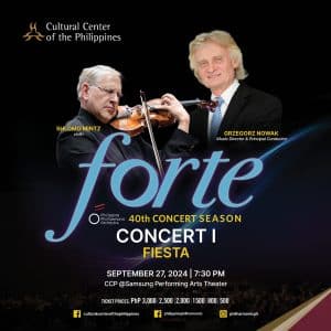 PHILIPPINE PHILHARMONIC ORCHESTRA FORTE: PPO 40th Concert Season – Concert I “Fiesta!”