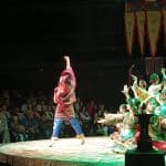 Mindanao State University-Sining Kambayoka Ensemble with their performance of “Pilandok” at the CCP Tanghalang Ignacio Gimenez. (Photo by Chinggay Bernardo)