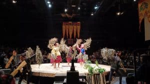 Sumindaw Performing Arts of Pagadian City with their performance of “Sulambi” at the CCP Tanghalang Ignacio Gimenez. (Photo by Chinggay Bernardo)