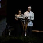 Golden Globe-nominated actress Dolly de Leon and National Artist Ryan Cayabyab host the event. (Photo by Kiko Cabuena CCP)