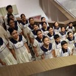 Loboc Children’s Choir at the Samsung Performance Art Theater. (Photo by Kiko Cabuena CCP)