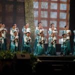 Loboc Children’s Choir performs on stage. (Photo by Kiko Cabuena CCP)