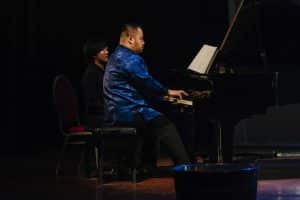 Renowned pianist Dr. Oliver Salonga expresses his musical prowess in Puccini's La Boheme in Dumaguete City