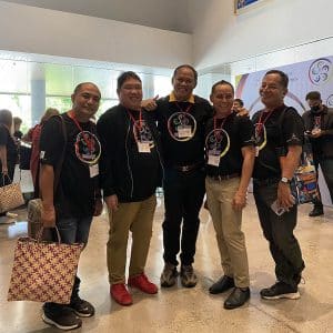 Jun Jamero and Lolito Pontillas together with KSS Mindanao leaders Gauden Sireg of Dagi Pagadian, Rommel Dagum of San Francisco Agusan del Sur and Felimon Blanco of the JRMSU Dapitan-Dipolog.